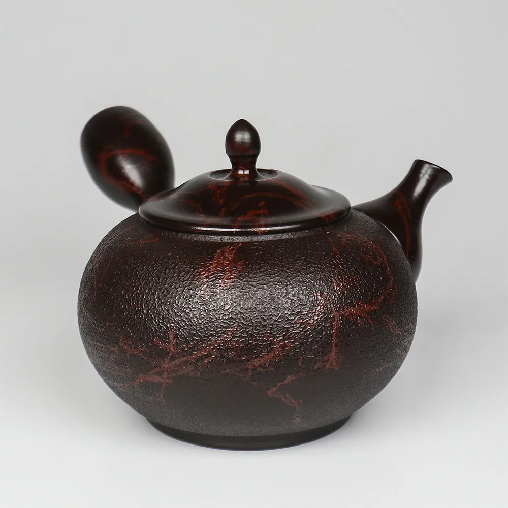 【福介商店】日本陶壺 常滑燒 北龍 朱泥丸點描本漆摘 橫手急須0.15L 歷史價格詳細信息