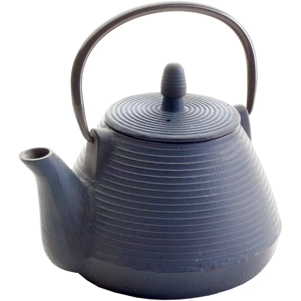 【IBILI】Java鑄鐵濾茶壺 橫紋藍1L  / 泡茶 下午茶 茶具 歷史價格詳細信息