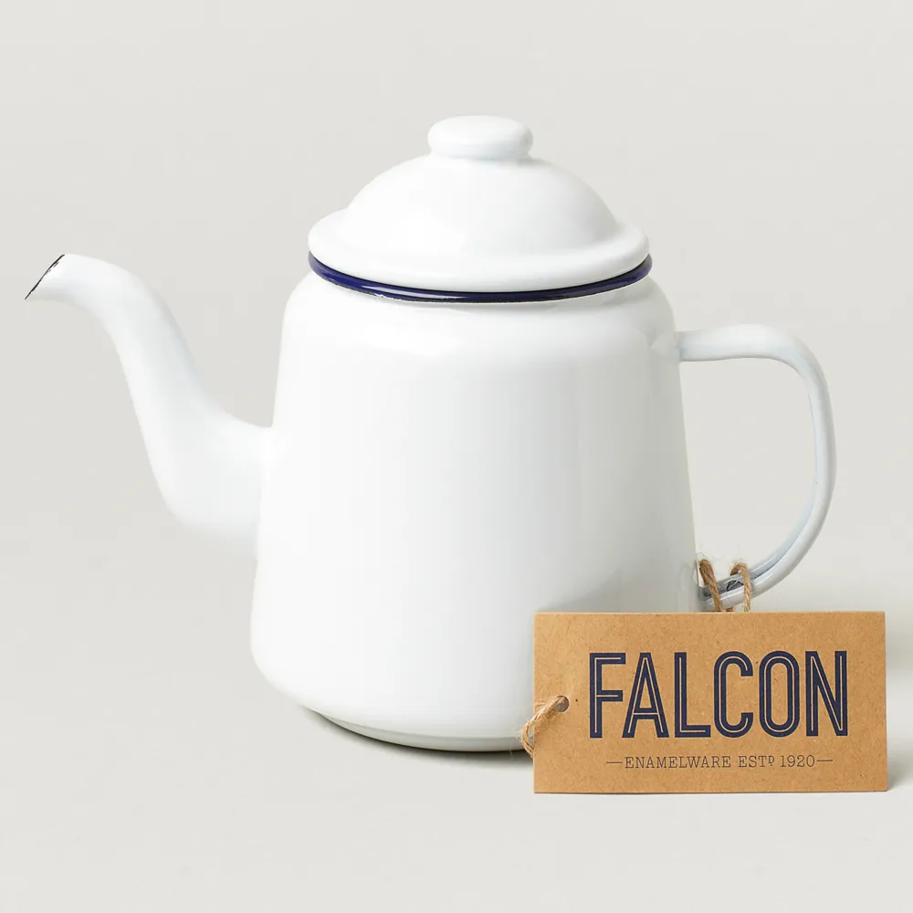 Falcon 獵鷹琺瑯 琺瑯茶壺 藍白 歷史價格詳細信息