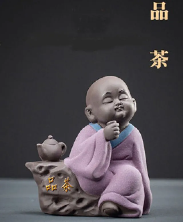 紫砂陶瓷茶寵齊天大聖悟空猴子茶玩擺件功夫車載陶瓷擺件-A 歷史價格詳細信息