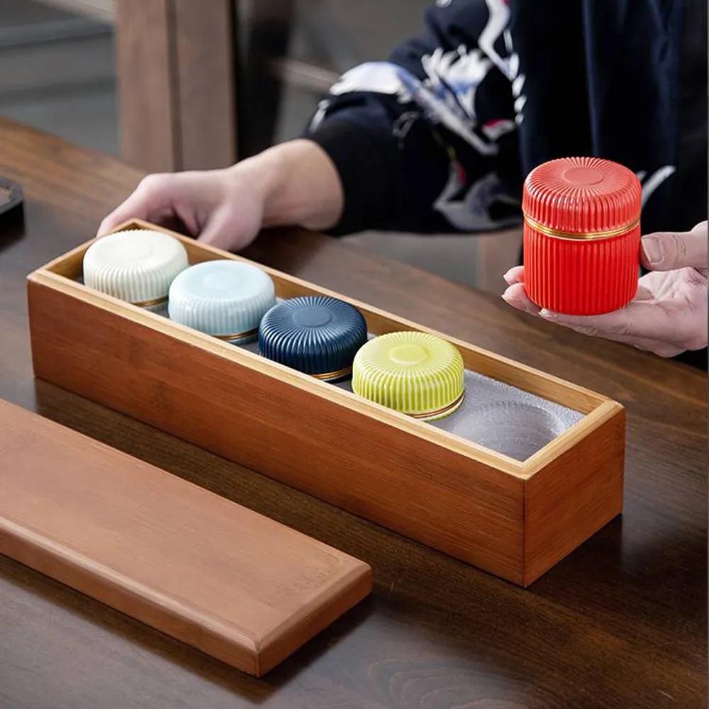 【古緣居】竹韻乾泡小茶盤--附六君子 (直徑25*5cm月白圓) 歷史價格詳細信息