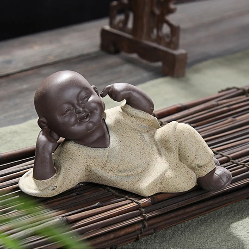 【原藝坊】紫沙陶瓷三不小沙彌茶寵 套組 歷史價格詳細信息