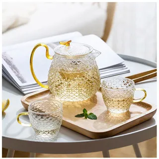 【原藝坊】玻璃花梨木把公道杯茶海功夫茶具 歷史價格詳細信息