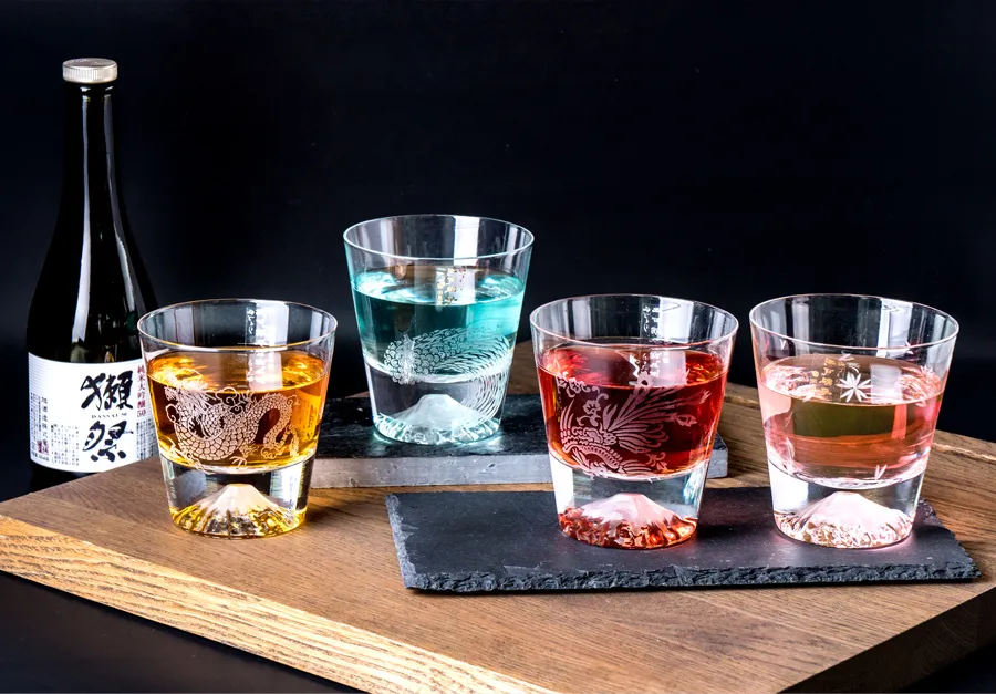 【田島硝子】富士山杯 櫻花款x迷你櫻花款 威士忌杯2入組 (TG16-015-RS+TG20-015-MRS) 歷史價格詳細信息