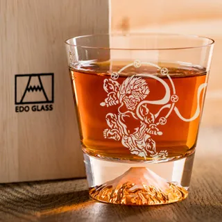 【田島硝子】日本手工吹製威士忌神龍富士山杯(TG19-001-RYU) 歷史價格詳細信息