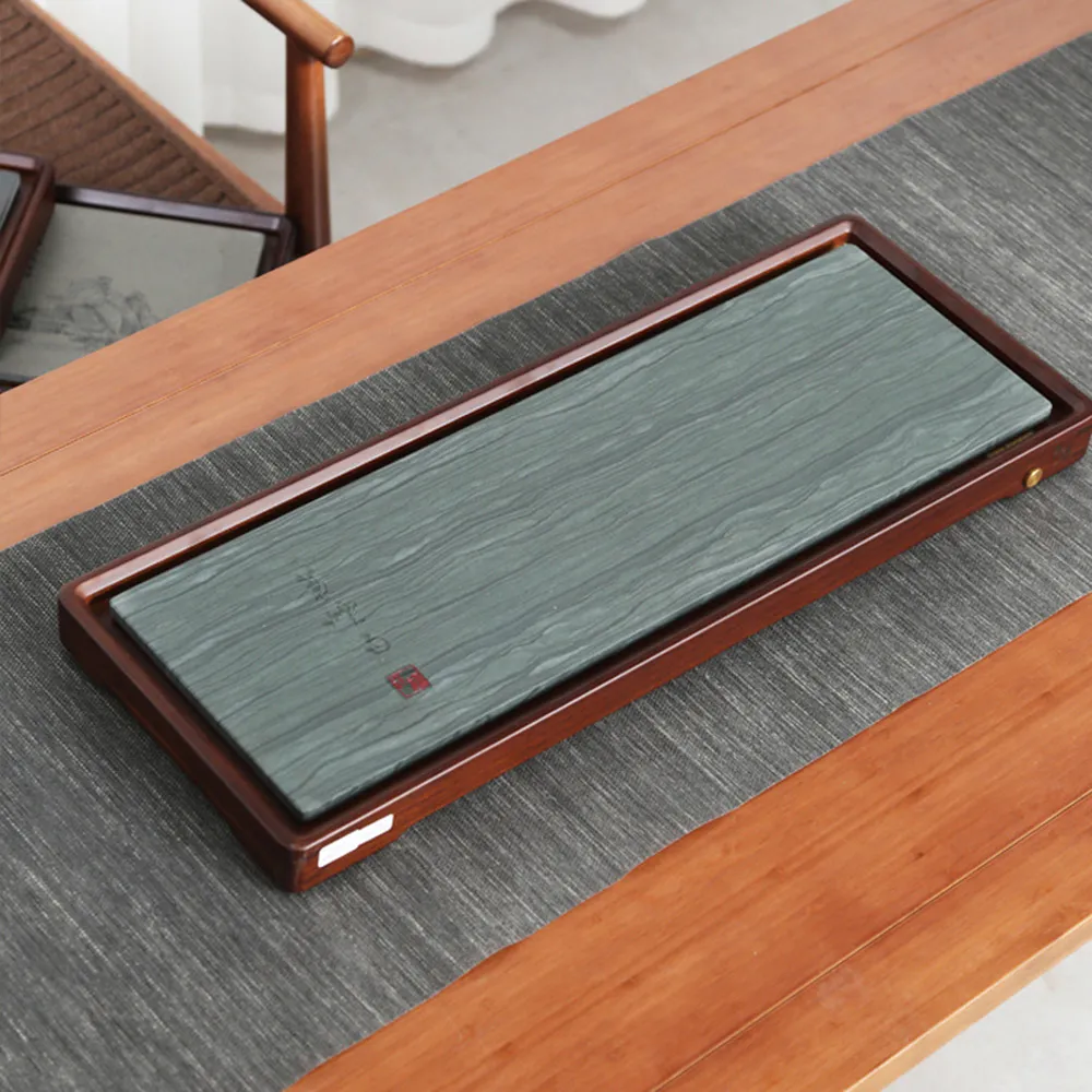 【古緣居】竹韻乾泡小茶盤--附六君子 (直徑25*5cm月白圓) 歷史價格詳細信息