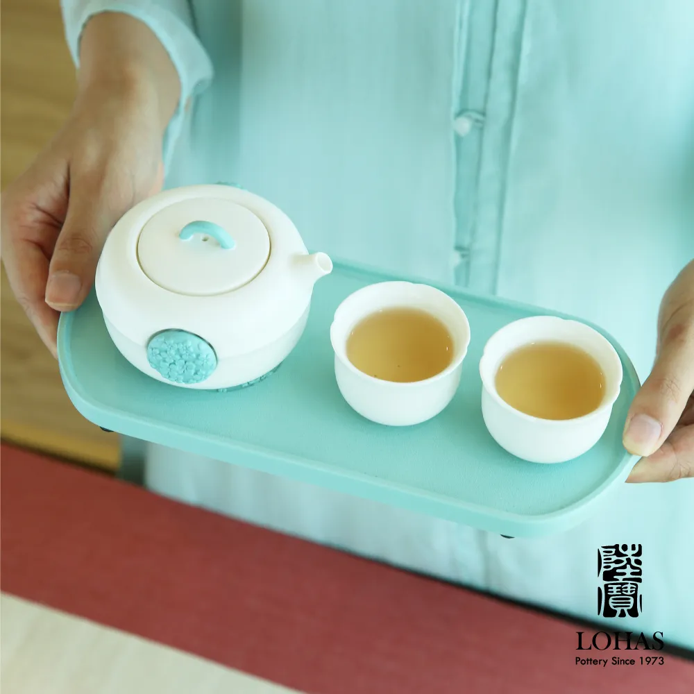 陸寶LOHAS 花團錦繡雙人茶禮 清新粉 歷史價格詳細信息
