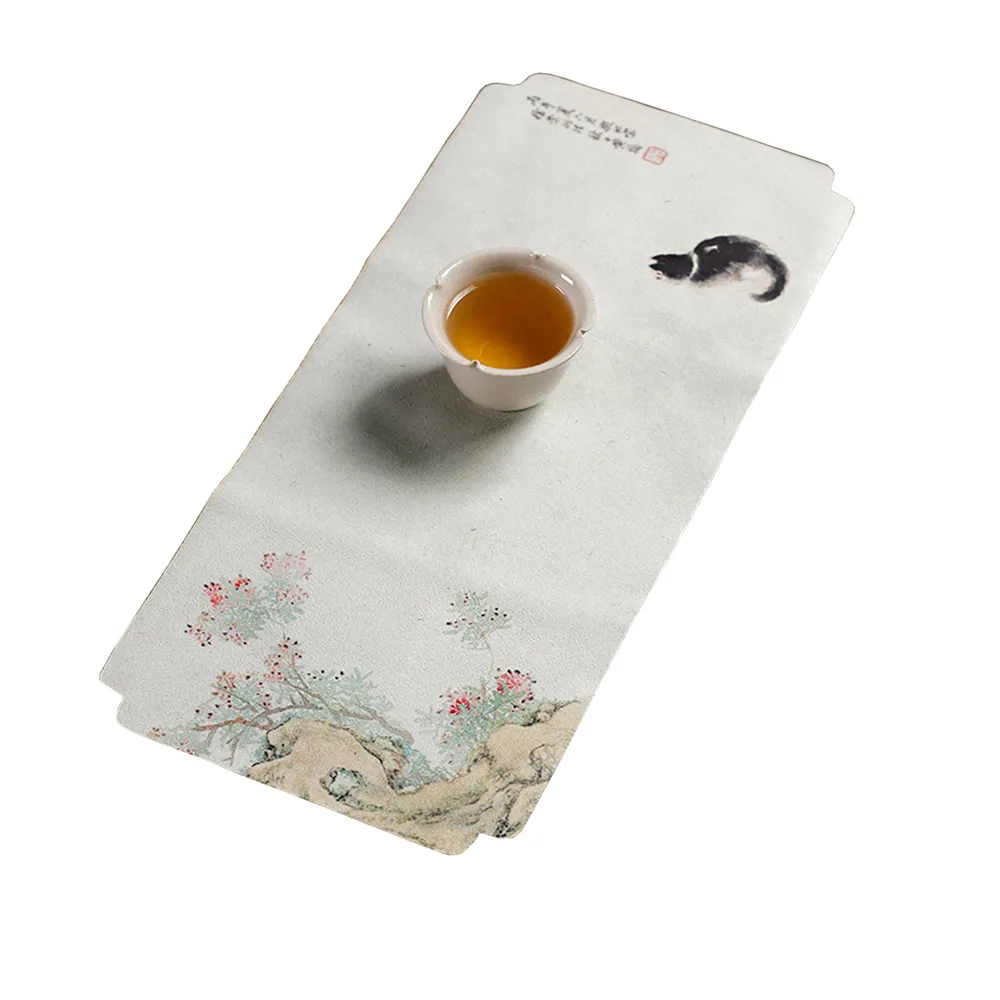 【PUSH!】品茗茶具 茶盤水果盤茶臺杯子收納瀝水盤(茶杯托盤長方形T02) 歷史價格詳細信息