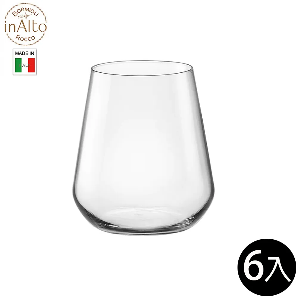 InAlto UNO 強化無鉛水晶酒杯(L)-560ml/6入 歷史價格詳細信息