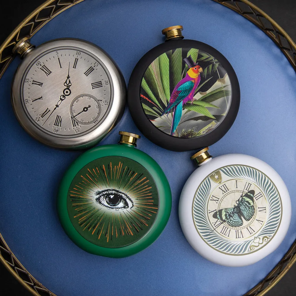 【BarCraft】質感圓潤隨行酒壺 240ml  / 隨身酒瓶 攜帶酒壺 聖誕 耶誕 交換禮物 禮品 年末送禮 歷史價格詳細信息