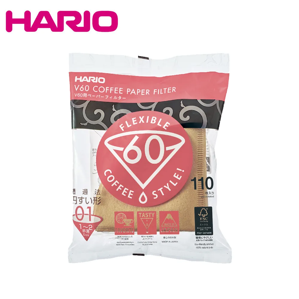 【HARIO】V60 無漂白1-4人用濾紙-100張 / VCF-02-100M 歷史價格詳細信息