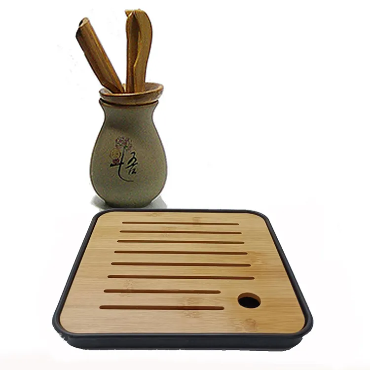 【古緣居】竹韻乾泡小茶盤--附六君子 (直徑25*5cm月白圓) 歷史價格詳細信息