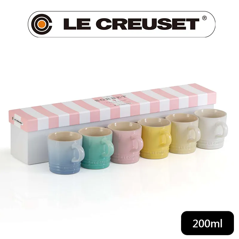 【Le Creuset】瓷器卡布奇諾杯400ml(無花果/海洋之花/水手藍/迷霧灰 4色選1) 歷史價格詳細信息