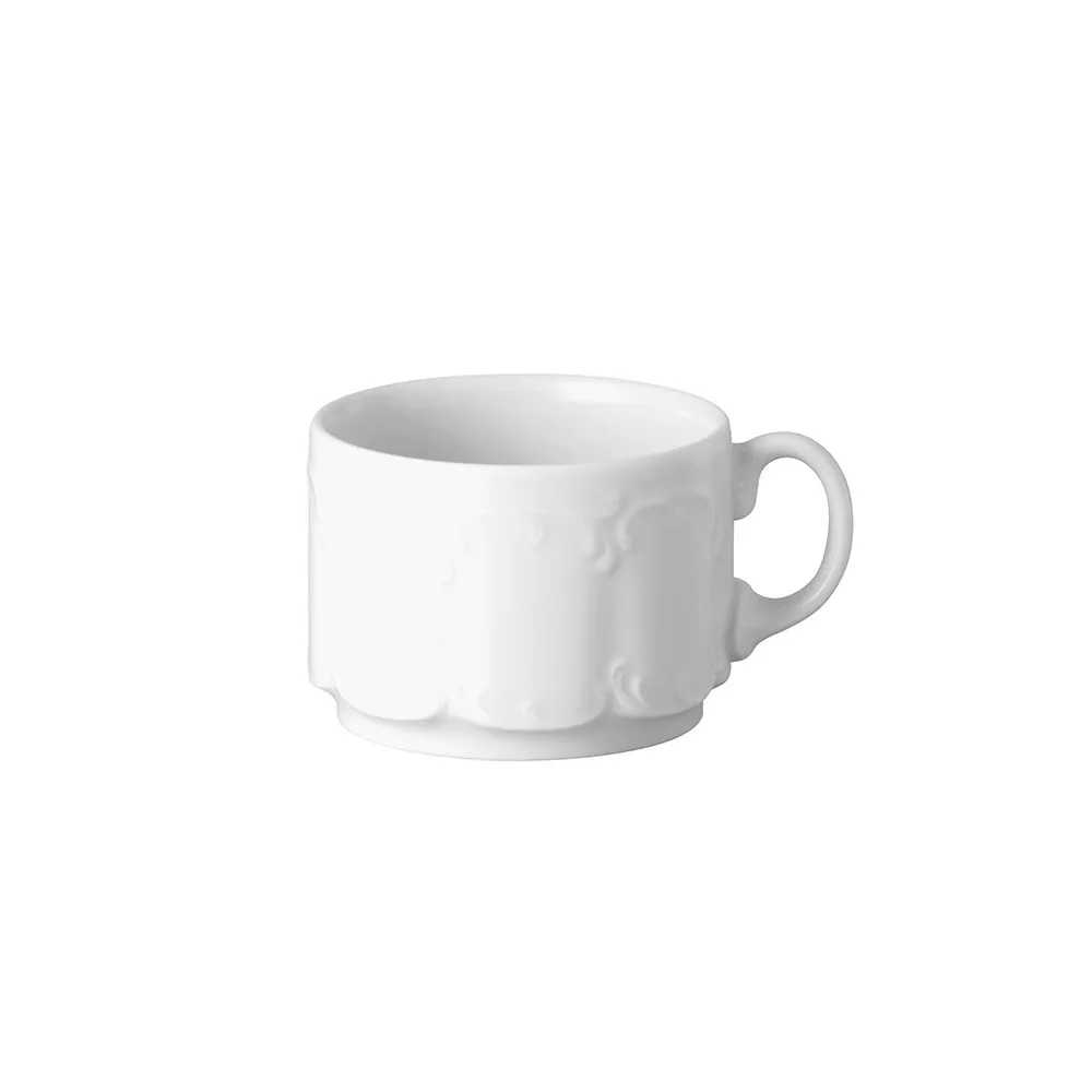 【德國 Rosenthal】MONBI 羽毛紋咖啡杯220ml/180ml-白《拾光玻璃》 歷史價格詳細信息