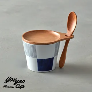 石丸波佐見燒 - 點心杯盤組 - 附匙 (3件式) - 朵朵雲 -《日本進口現貨》 歷史價格詳細信息