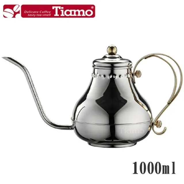 Tiamo 1.0L 不鏽鋼細口宮廷壺 (HA8560) 歷史價格詳細信息