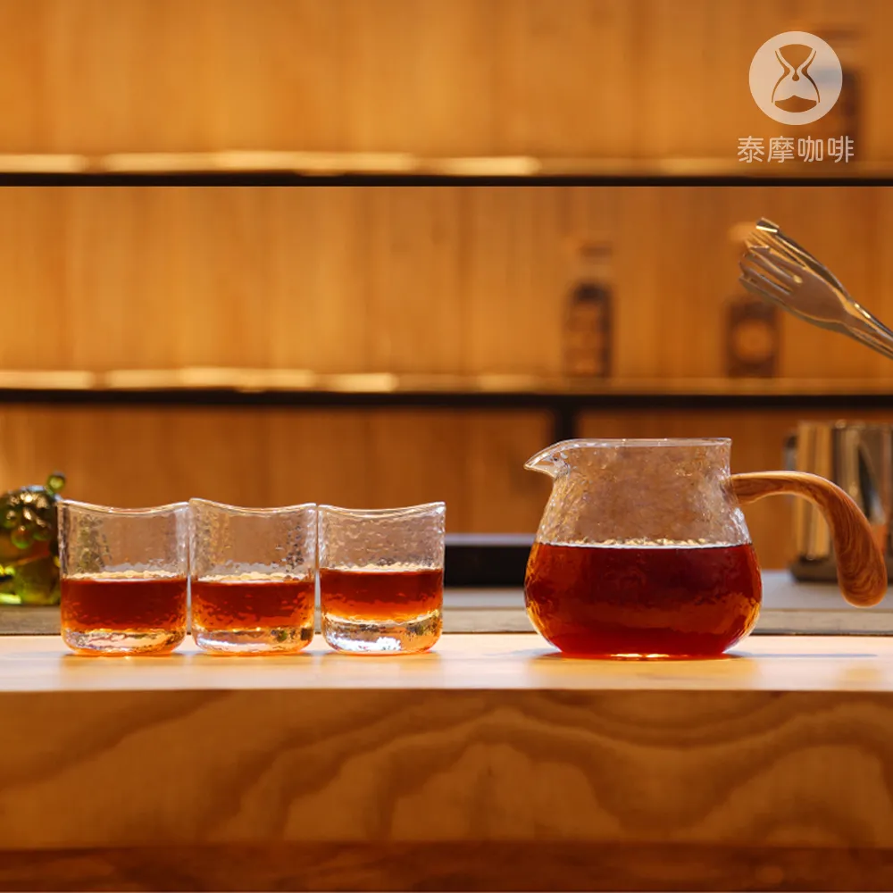 timemore泰摩玻璃分享壺360ml600ml家用手沖壺套裝 手制咖啡器具-心願便利店 歷史價格詳細信息