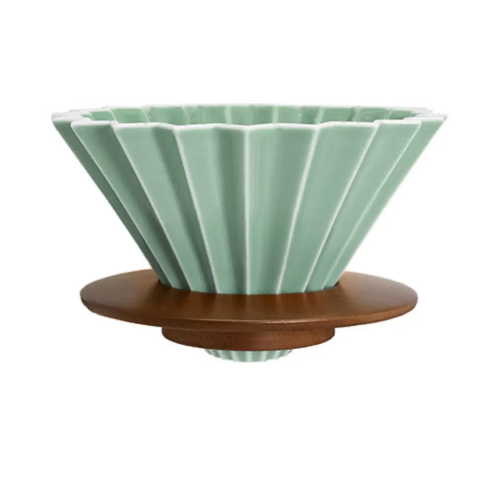 日本ORIGAMI 摺紙咖啡陶瓷濾杯組 M 第二代（AS杯座）（霧藍色） 歷史價格詳細信息