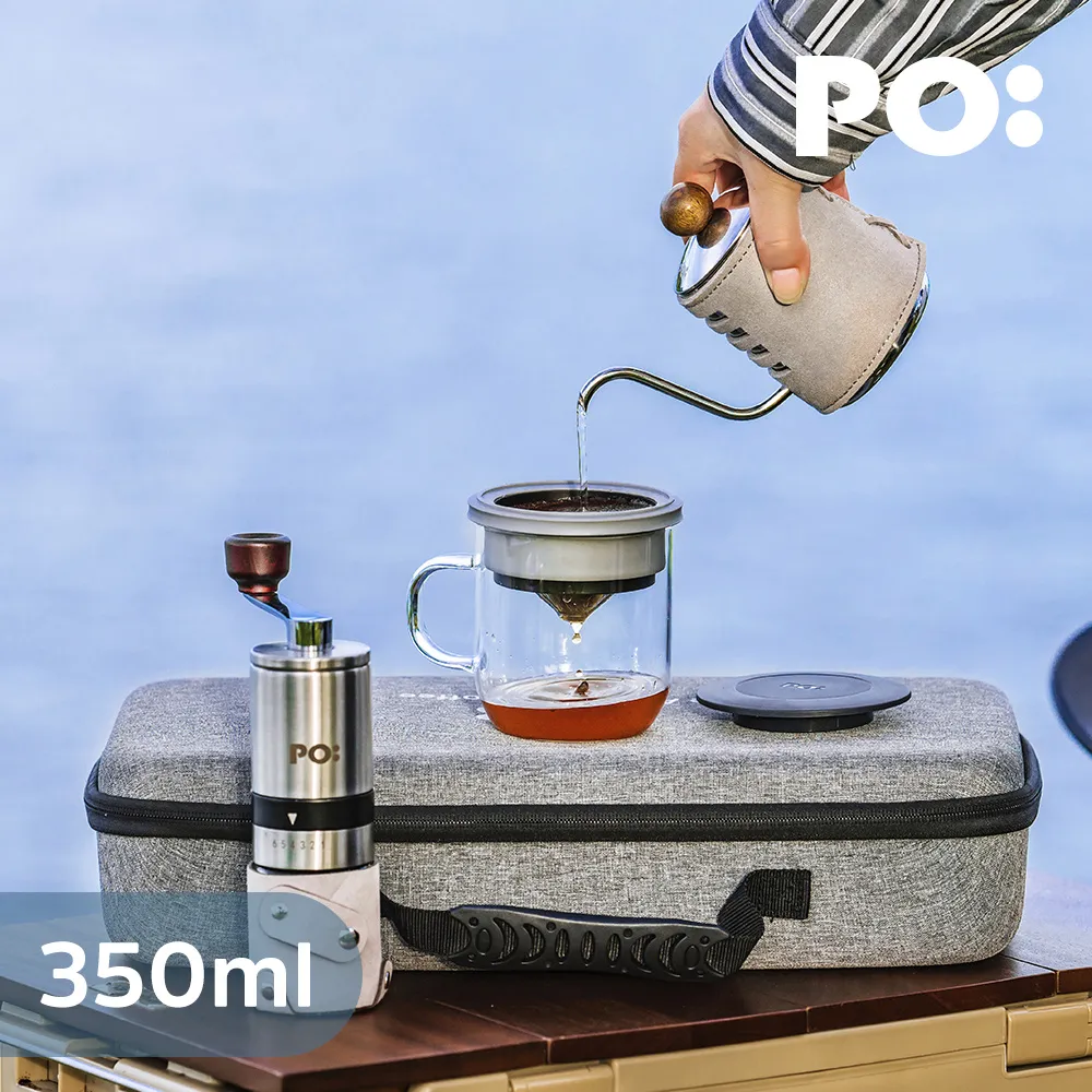 【PO:Selected】丹麥旅行咖啡手提三件組(手沖壺-共2色/咖啡磨2.0/玻璃杯350ml-共4色) 價格比較,價格查詢,歷史價格詳細信息