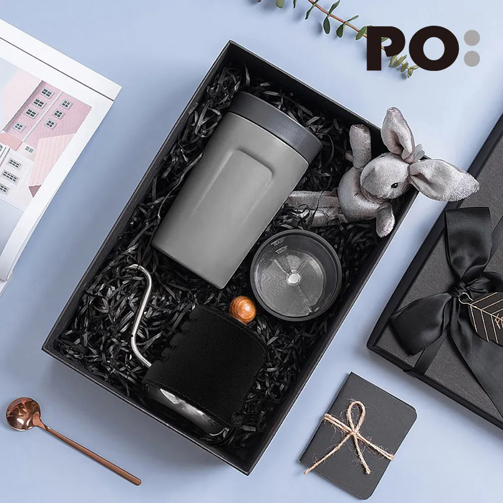 【PO:Selected】丹麥手沖咖啡禮盒組(手動不鏽鋼咖啡磨2.0/咖啡玻璃杯350ml-共4色) 歷史價格詳細信息