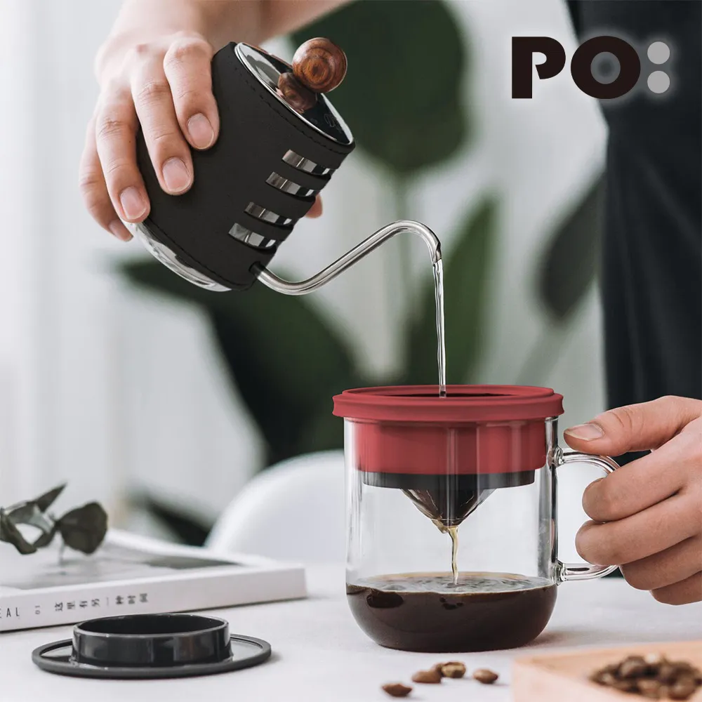 【PO:Selected】丹麥手沖咖啡二件組(手動不鏽鋼咖啡磨2.0/咖啡玻璃杯240ml-灰) 歷史價格詳細信息