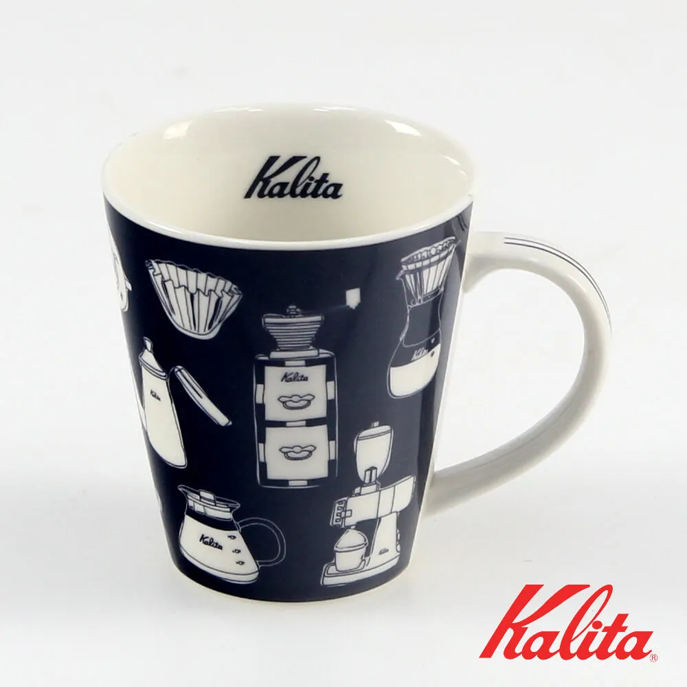 Kalita 馬克杯300ml-深藍 加 MILA不鏽鋼咖啡濾杯組合 歷史價格詳細信息