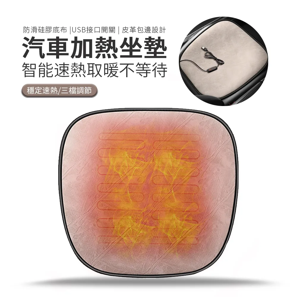 汽車加熱坐墊車載座椅墊改裝車內12v24v四季通用毛絨保暖車墊冬季 歷史價格詳細信息