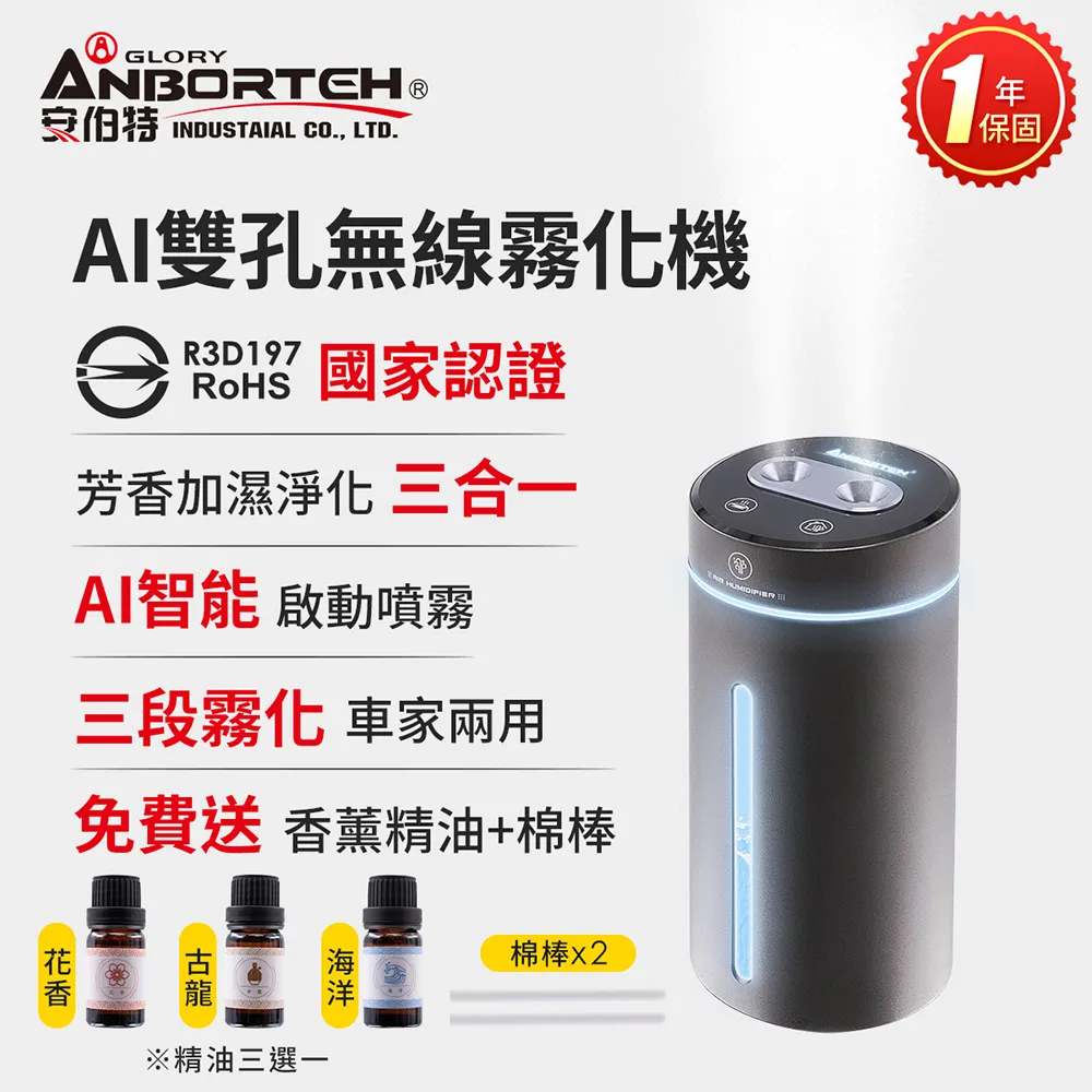 安伯特 AI智慧空氣清淨機-神波源  USB 充電 ABT-E036-SC負離子淨化 淨化空氣 HEPA過濾網 靜音運行 歷史價格詳細信息