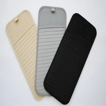 汽車遮陽板式證件cd夾車載CD盒收納神器光盤包放碟片套光碟多功能 歷史價格詳細信息