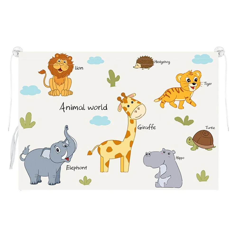 【2入】卡通磁吸式防曬抗UV汽車窗簾車用遮光布遮陽窗簾 歷史價格詳細信息