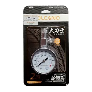 VOLCANO 大力士專業胎壓計 2吋 TG07 - SC 胎壓量測 胎壓錶 汽機車胎壓計 腳踏車胎壓計 歷史價格詳細信息