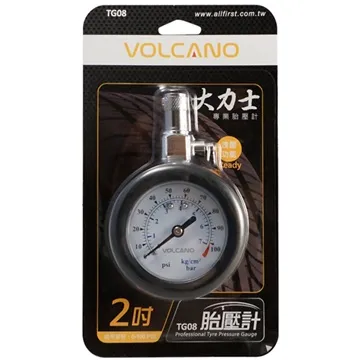 VOLCANO 大力士專業胎壓計 2吋 TG07 - SC 胎壓量測 胎壓錶 汽機車胎壓計 腳踏車胎壓計 歷史價格詳細信息