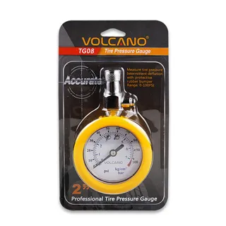VOLCANO 大力士專業胎壓計 2吋 TG07 - SC 胎壓量測 胎壓錶 汽機車胎壓計 腳踏車胎壓計 歷史價格詳細信息