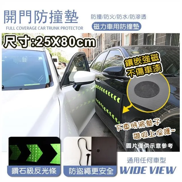 【WIDE VIEW】汽車磁吸開門防撞墊-大+小收納組合(DB-80110) 歷史價格詳細信息