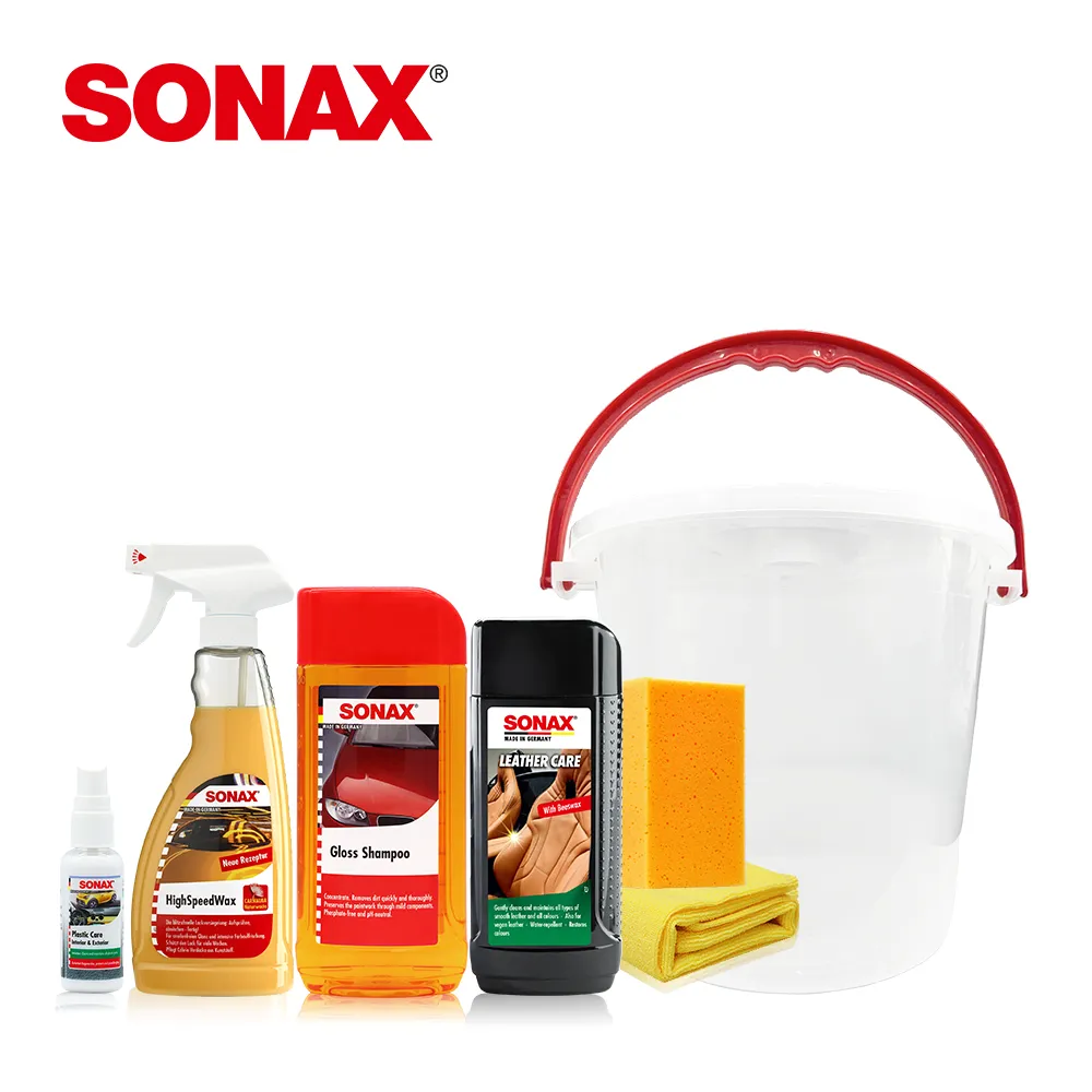 【SONAX】洗車桶組合 鍍膜保護滑亮組001 (車麗屋) 歷史價格詳細信息