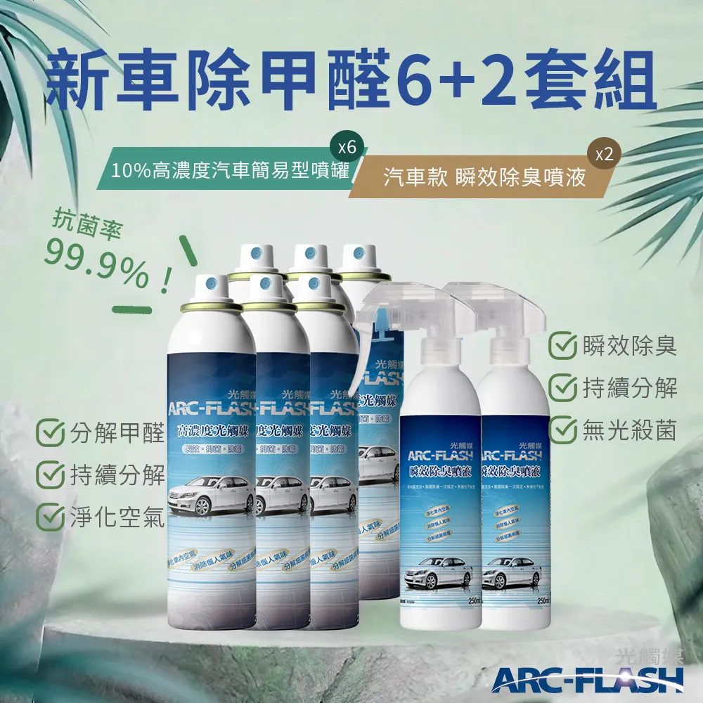 【ARC-FLASH光觸媒】汽車瞬效芳香噴液 250ml(除臭 抗菌 菸味 消臭) (有效期限2025.11.18) 歷史價格詳細信息