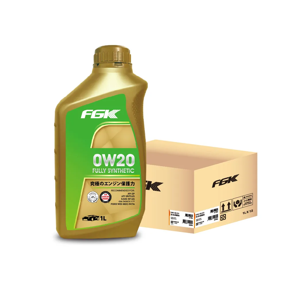FGK SP 5W-30 全合成機油 1L 【整箱12入】 歷史價格詳細信息