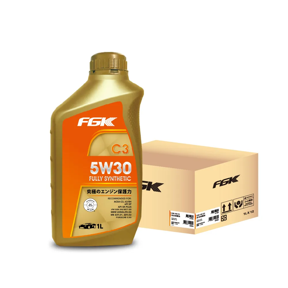 FGK SP 5W-30 全合成機油 1L 【整箱12入】 歷史價格詳細信息