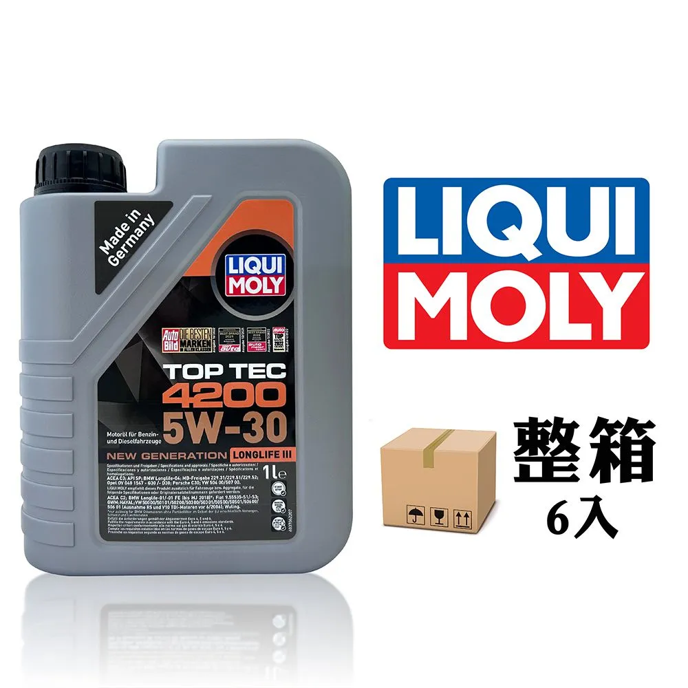LIQUI MOLY TOP TEC 4600 5W30 全合成機油【整箱6入】 歷史價格詳細信息