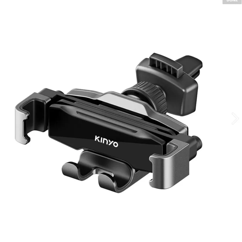 【KINYO】手機架 重力夾式/風口 CH-095 重力式出風口手機架(車麗屋) 歷史價格詳細信息