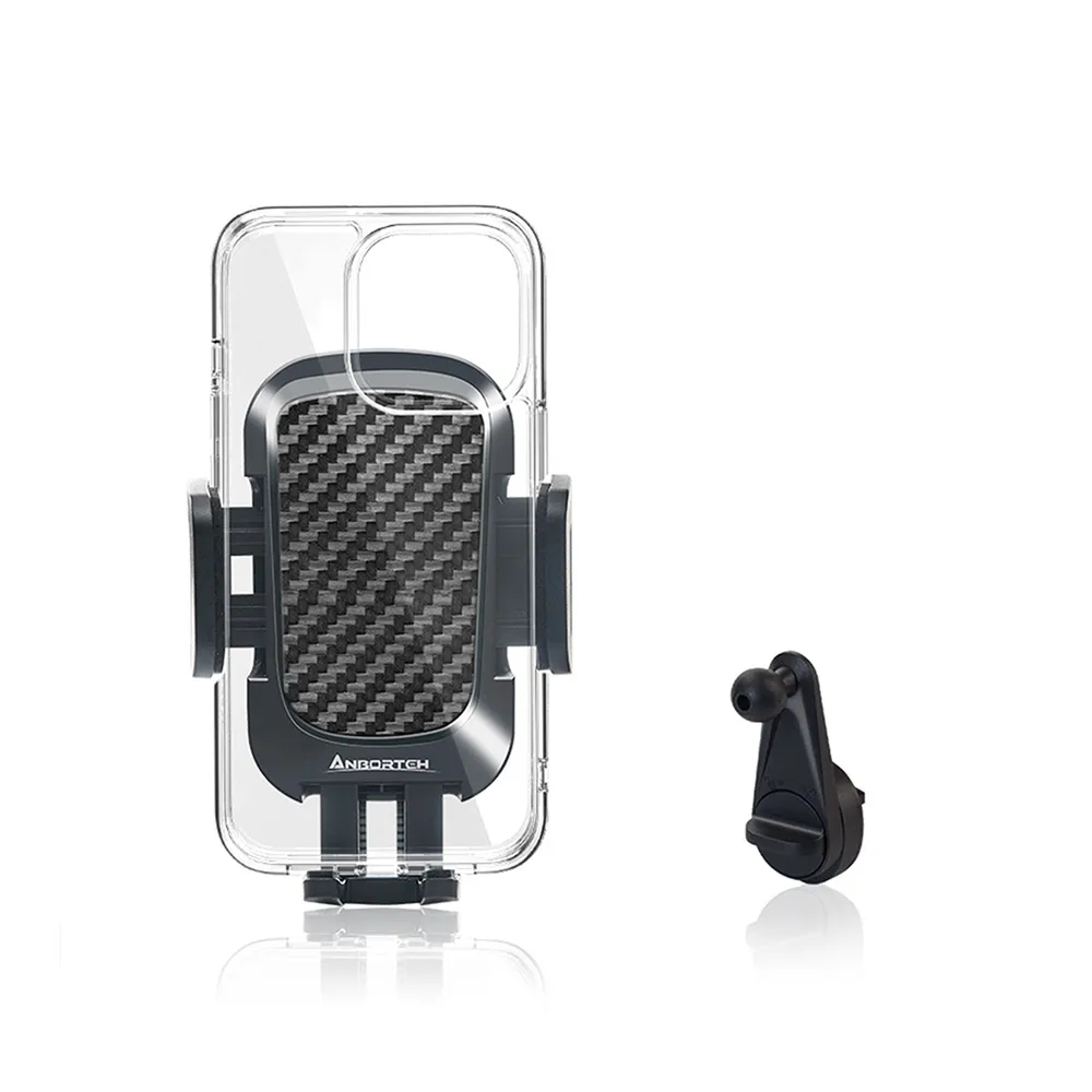 【安伯特】按壓型碳纖手機架 (車用手機架 汽車手機架 車載手機架) 歷史價格詳細信息