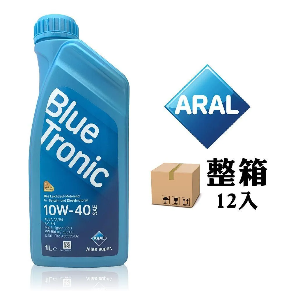 【整箱購】ARAL亞拉 BLUE TRONIC 10W/40 /12入 歷史價格詳細信息