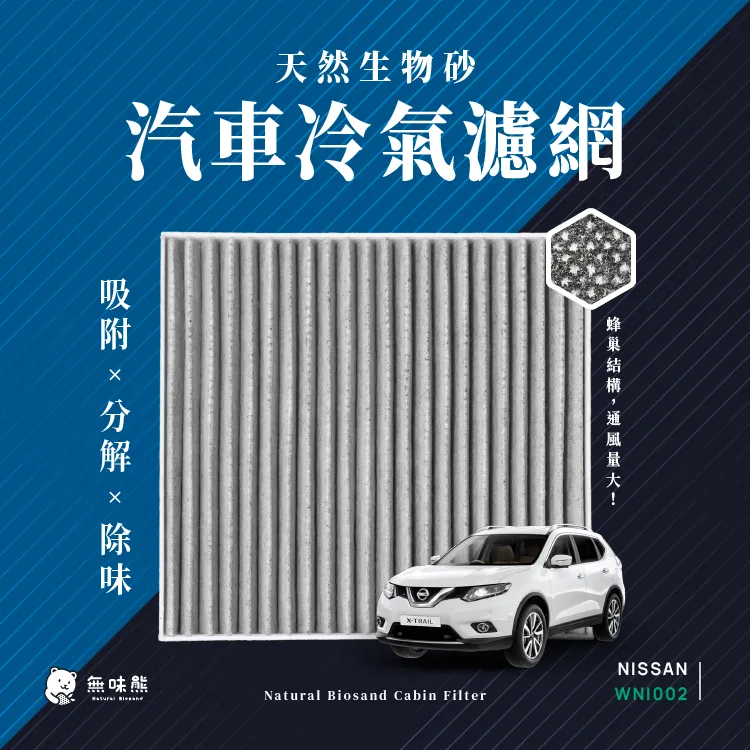 適用 NISSAN: SERENA 汽車冷氣濾網【Original Life 沅瑢】長效可水洗 歷史價格詳細信息