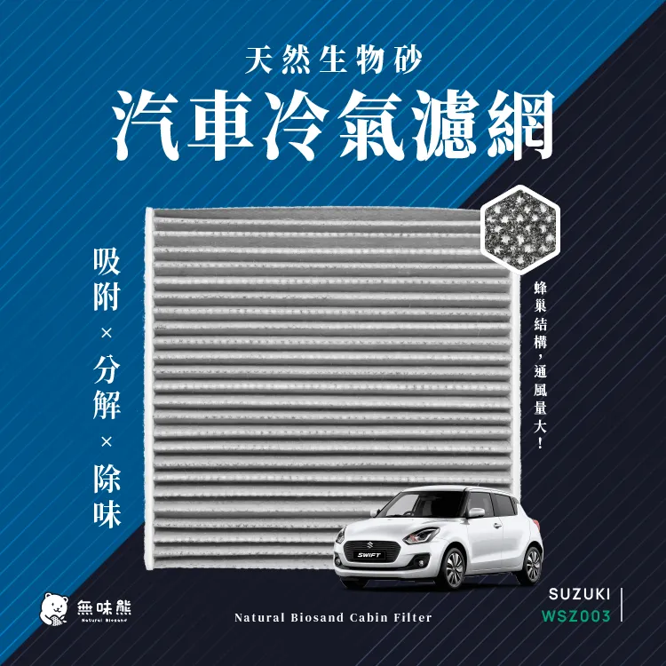 適用 SUZUKI：SWIFT 1.5 2006年 汽車冷氣濾網【Original Life 沅瑢】長效可水洗 歷史價格詳細信息