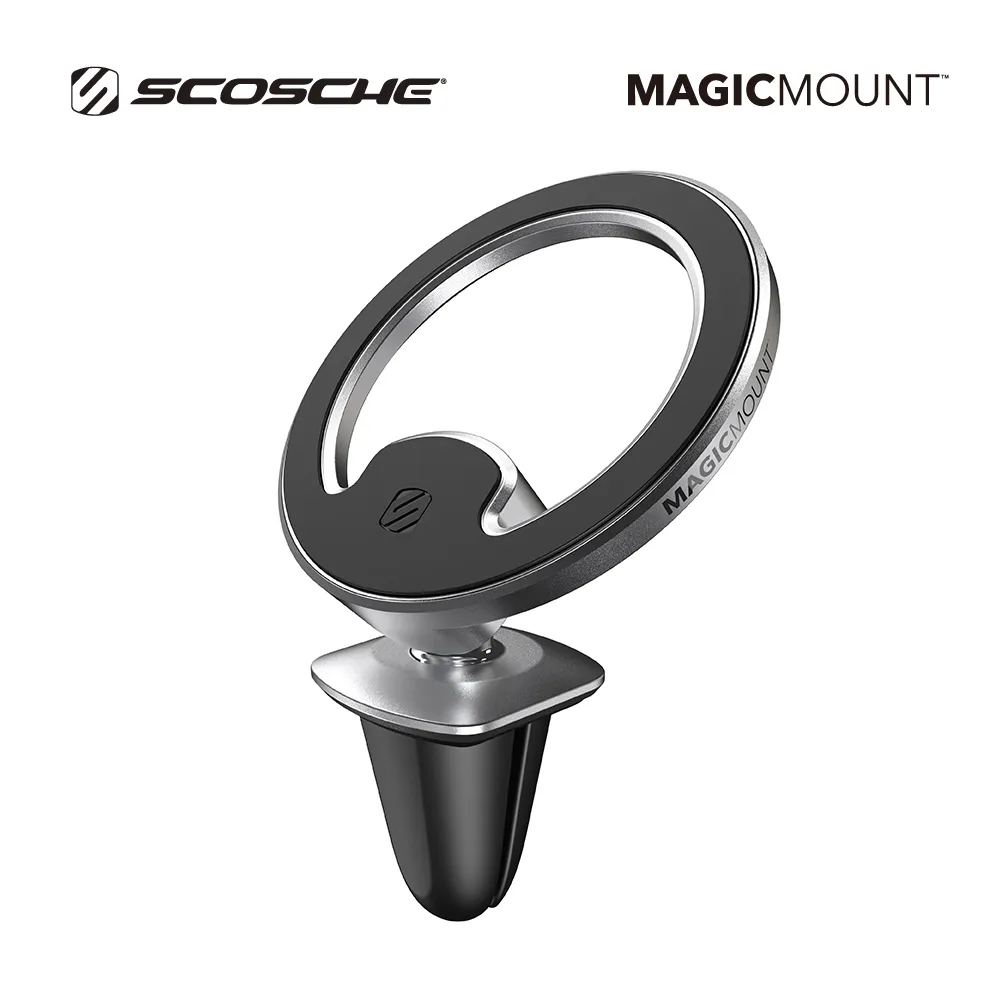 SCOSCHE MagicMount™ Elite-鋁合金磁吸黏貼式手機架-鈦黑/銀色 歷史價格詳細信息