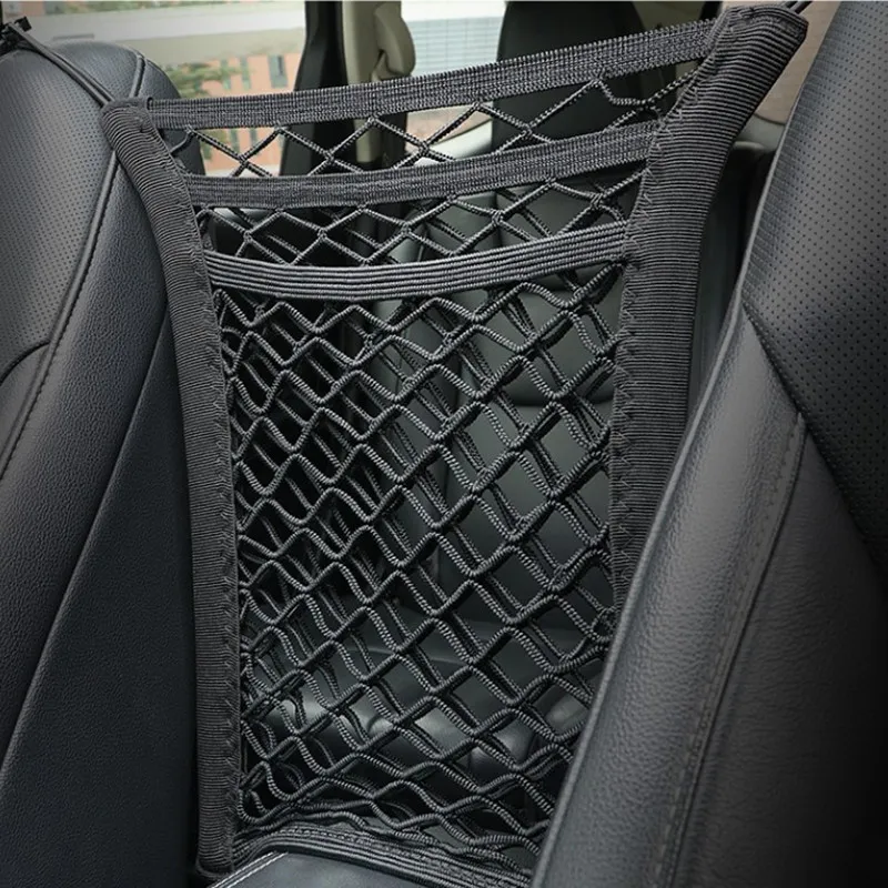 汽車置物網【AH-330A】車用收納網 收納袋 置物袋 雜物網 手機收納袋 歷史價格詳細信息