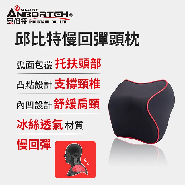 【安伯特】邱比特慢回彈頭枕-碳纖魂動款 (記憶枕 頸枕 頭枕 車用) 歷史價格詳細信息