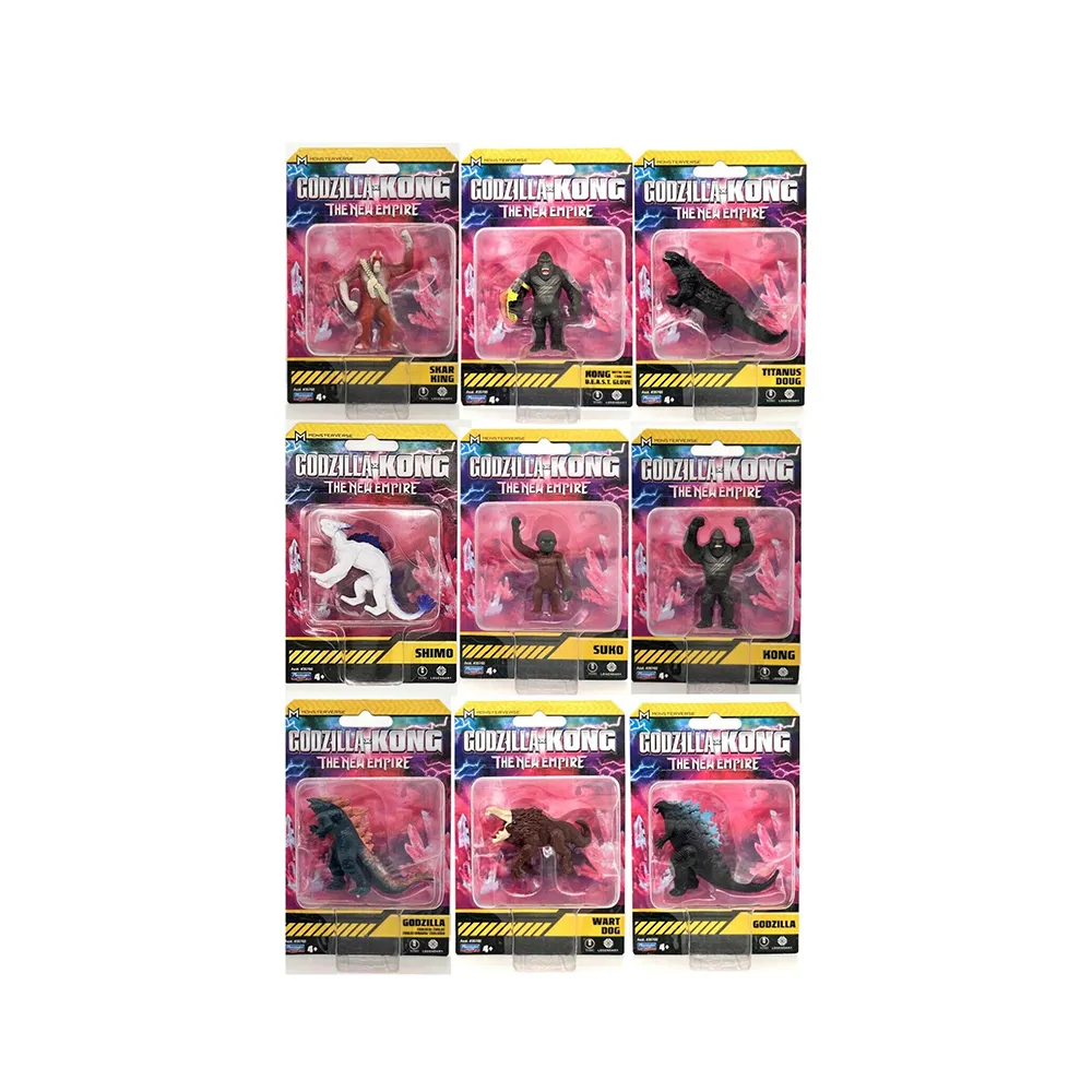 PLAYMATES 哥吉拉大戰金剛2 7吋 豪華公仔 哥吉拉 金剛 Skar King三款一組 歷史價格詳細信息
