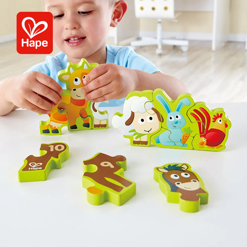 【德國Hape】農場動物雙面場景立體拼圖 歷史價格詳細信息