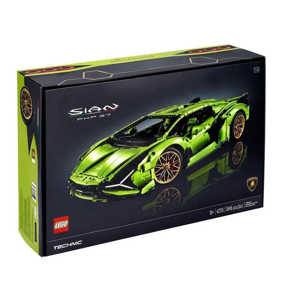 樂高樂高積木42115藍寶堅尼拼裝玩具益智遙控概念跑車 歷史價格詳細信息